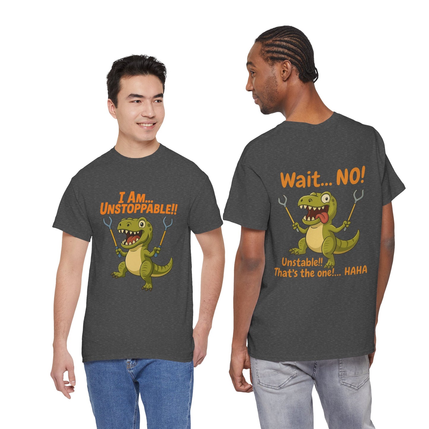 🦖 Unstoppable T-Rex Funny Dinosaur T-Shirt