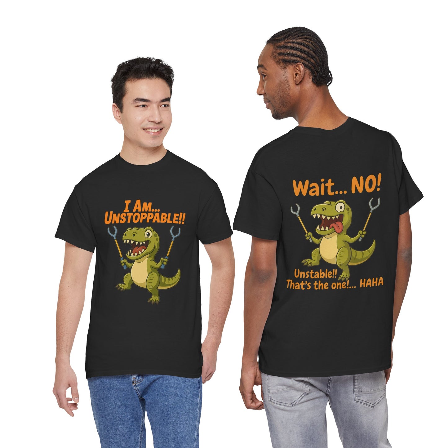🦖 Unstoppable T-Rex Funny Dinosaur T-Shirt