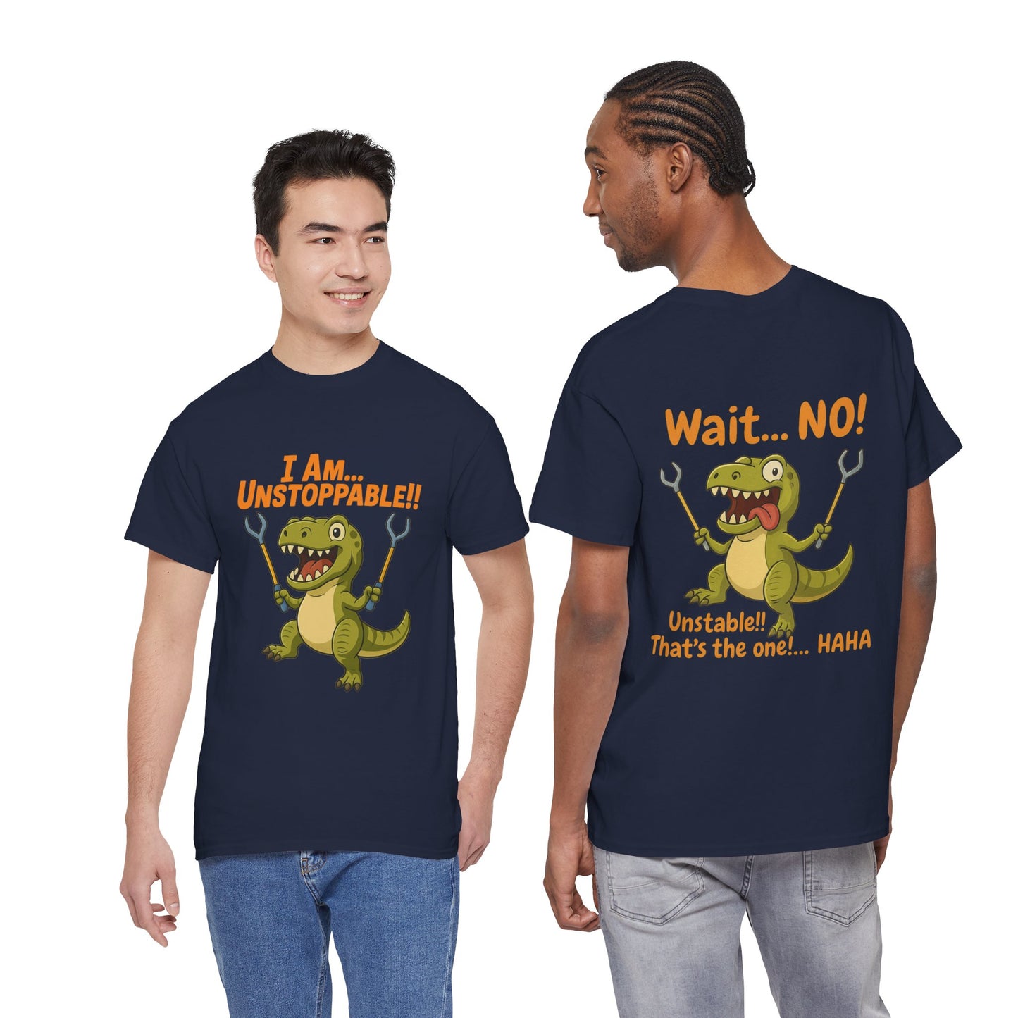 🦖 Unstoppable T-Rex Funny Dinosaur T-Shirt