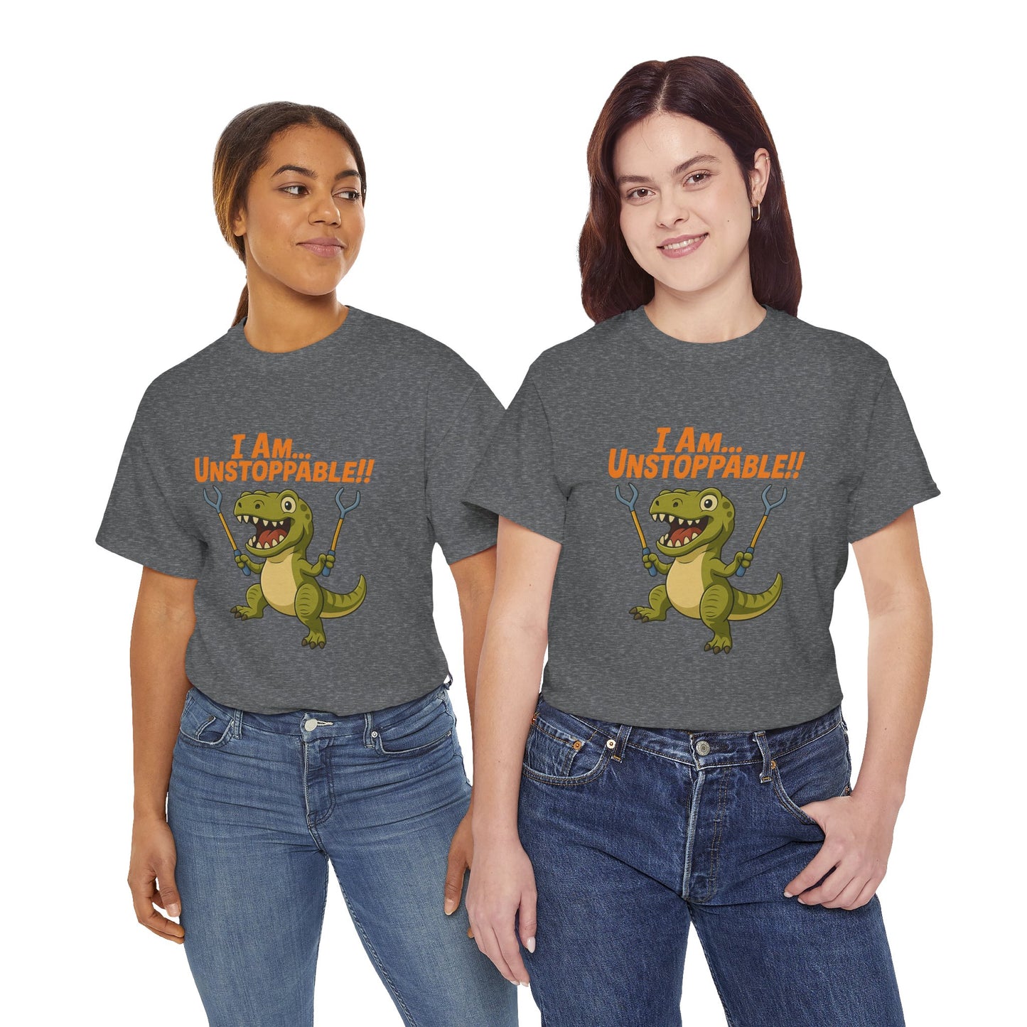 🦖 Unstoppable T-Rex Funny Dinosaur T-Shirt
