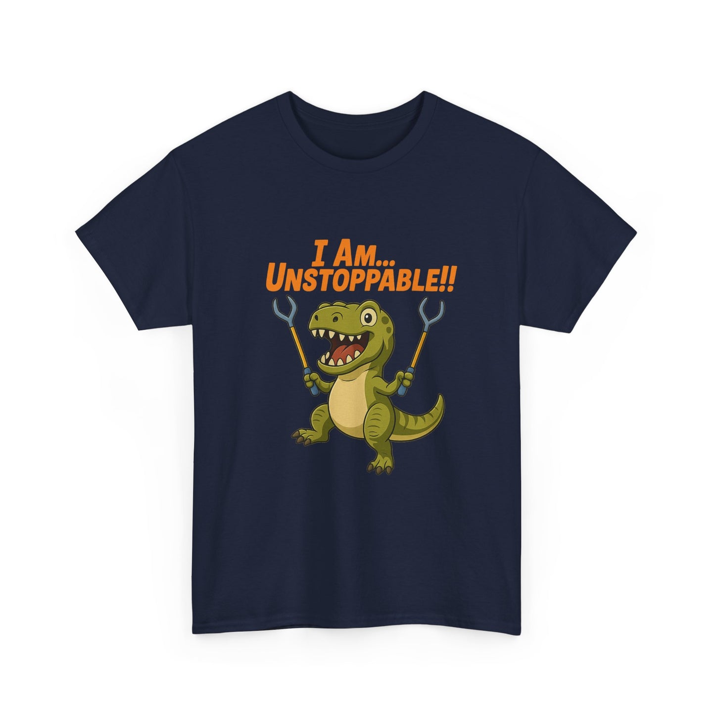 🦖 Unstoppable T-Rex Funny Dinosaur T-Shirt