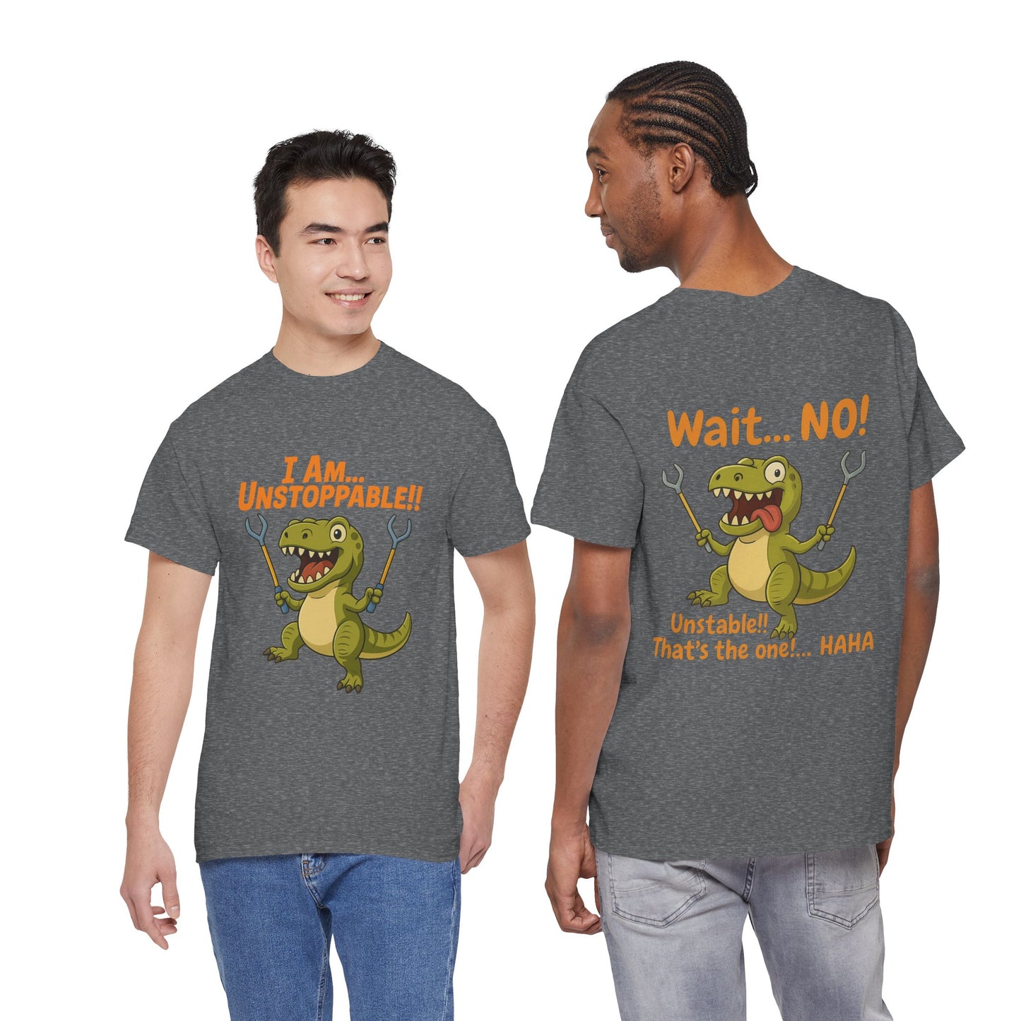 🦖 Unstoppable T-Rex Funny Dinosaur T-Shirt