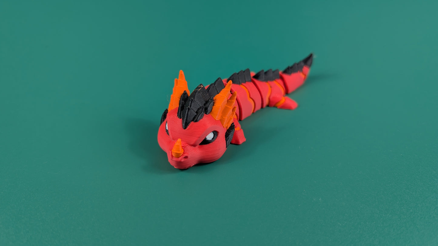 Magma Dragon - Articulated Figure