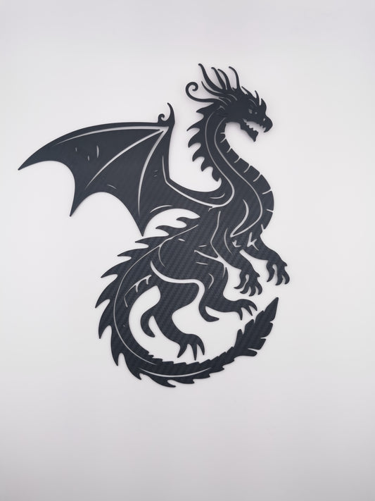 Dragon Silhouette Wall Art